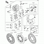 KX500 (KX500-E4) Front brake(kx500-e4 / e5)