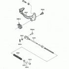 KLR250 (KL250-D9) Педаль тормоза