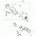 KLR250 (KL250-D9) Задний фонарь