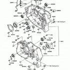 KLR250 (KL250-D9) Картер