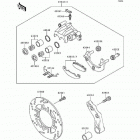 Zephyr (ZR550-B2) Rear caliper(zr550-b1 / b2 / b3)