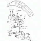 KLR250 (KL250-D9) Крыло