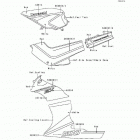 EX500 (EX500-A6) Decals(ex500-a6)(red / white)