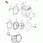 KX125 (KX125-J1) Воздушный фильтр