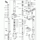 KX500 (KX500-E3) Front fork(kx500-e3)