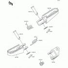 KDX200 (KDX200-E3) Подножки