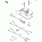 KDX200 (KDX200-E3) Задний фонарь