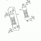 Vulcan 88 (VN1500-A1) Подвеска  /  амортизатор