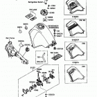 KLR650 (KL650-A1) Топливный бак