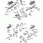 Vulcan 88 (VN1500-A1) Подножки