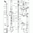 KX250 (KX250-H2) Front fork(kx250-h2)