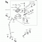 KDX200 (KDX200-E3) Главный тормозной цилиндр,передний