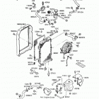 Vulcan 88 (VN1500-A1) Радиатор