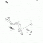 KX80 (KX80-R1) Педаль тормоза