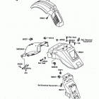 KLR650 (KL650-A1) Крыло