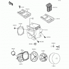 KDX200 (KDX200-E3) Воздушный фильтр