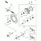 KDX200 (KDX200-E3) Задняя ступица колеса