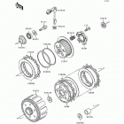 KDX200 (KDX200-E3) Сцепление