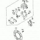 KLR650 (KL650-A1) Задний суппорт