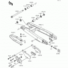 KX500 (KX500-E2) Swing arm(kx500-e2 / e3)