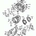 KLR650 (KL650-A1) Крышки двигателя