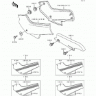 EX500 (EX500-A5) Side covers(ex500-a4 / a5)