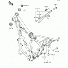 KDX200 (KDX200-E3) Рама