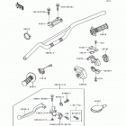 KX500 (KX500-E2) Руль
