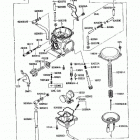 KLR650 (KL650-A1) Карбюратор