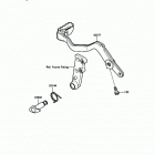 KLR650 (KL650-A1) Педаль тормоза
