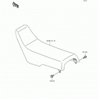 KDX200 (KDX200-E3) Сидение