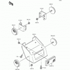 KDX200 (KDX200-E3) Отражатель