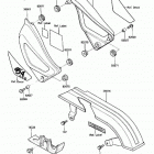454 LTD (EN450-A6) Боковые обтекатели