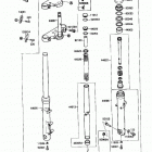 Vulcan 88 SE (VN1500-B4) Передняя вилка
