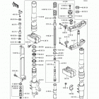KX500 (KX500-E2) Front fork(kx500-e2)