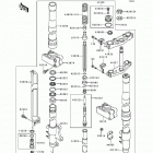 KX125 (KX125-H1) Front fork(kx125-h1)