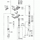 454 LTD (EN450-A6) Передняя вилка