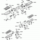 454 LTD (EN450-A6) Подножки