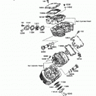 Vulcan 88 SE (VN1500-B4) Крышка головки цилиндров