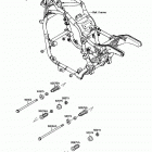 Vulcan 88 SE (VN1500-B4) Рама ,крепежные детали