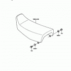 KLR250 (KL250-D4) Сидение