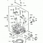 KLR250 (KL250-D4) Головка цилиндра
