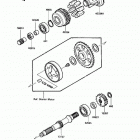 Ninja 600R (ZX600-C2) Secondary shaft