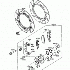 Ninja 600R (ZX600-C2) Front brake(03202)