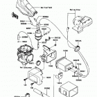 KLR250 (KL250-D4) Испарительная система топлива