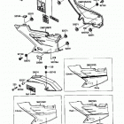 Ninja ZX-10 (ZX1000-B2) Боковые обтекатели