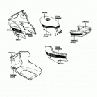 EX500 (EX500-A3) Decals(white)(ex500-a3)(us,cn)