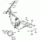 KLR250 (KL250-D4) Рама