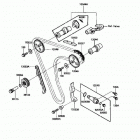 KLR250 (KL250-D4) Распред вал