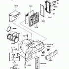 KLR250 (KL250-D4) Воздухозаборник